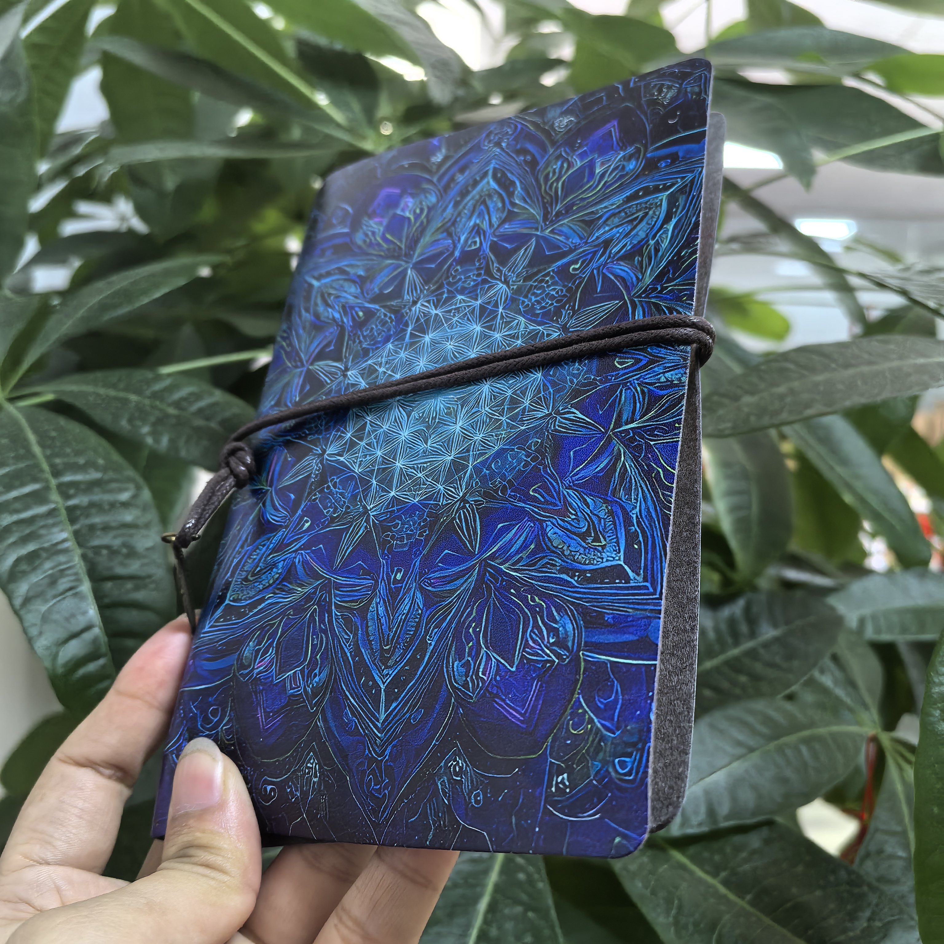 Mystical Blue Mandala Sacred G - Travel Notebook Journal incelemesi ve fiyatı