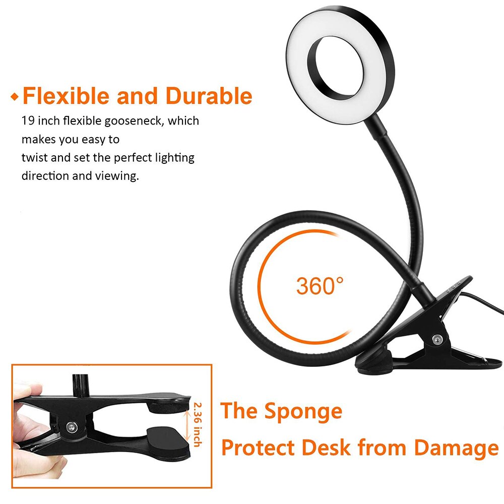 48 LEDs Clip-on Grow & Reading - Book Light Flexible incelemesi ve fiyatı