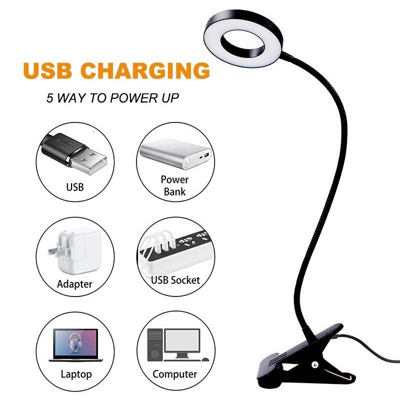 48 LEDs Clip-on Grow & Reading - Book Light Flexible incelemesi ve fiyatı