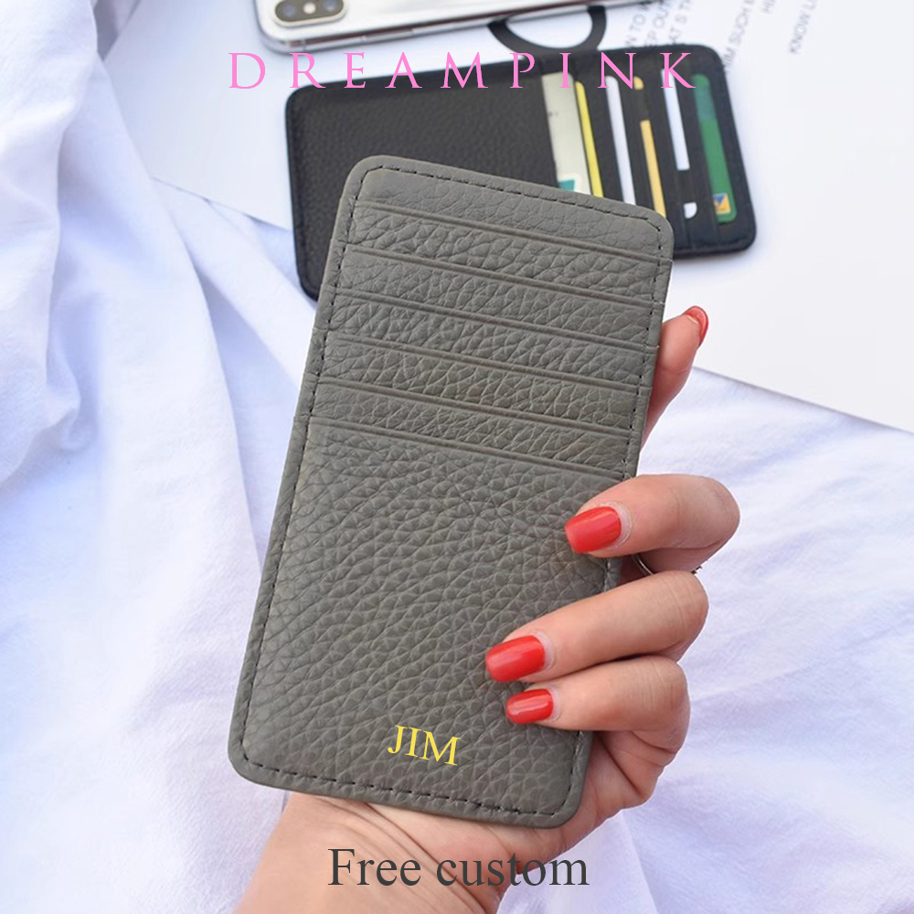 Luxury Custom Name Initials Co - Travel Wallet Slim incelemesi ve fiyatı