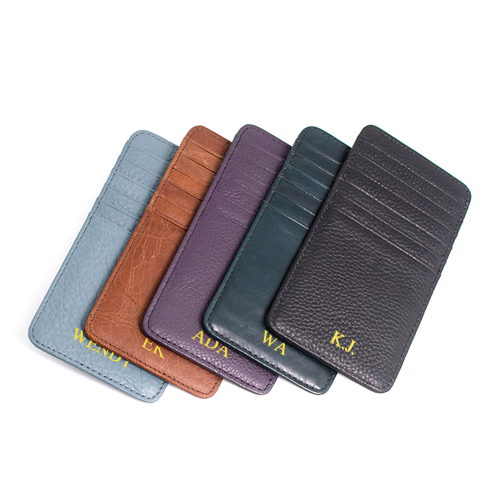 Luxury Custom Name Initials Co - Travel Wallet Slim incelemesi ve fiyatı
