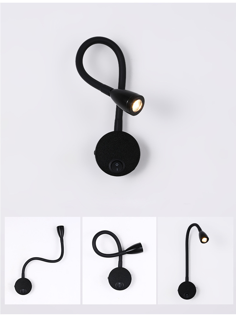 Gooseneck Reading Wall Lamp LE - Book Light Flexible incelemesi ve fiyatı