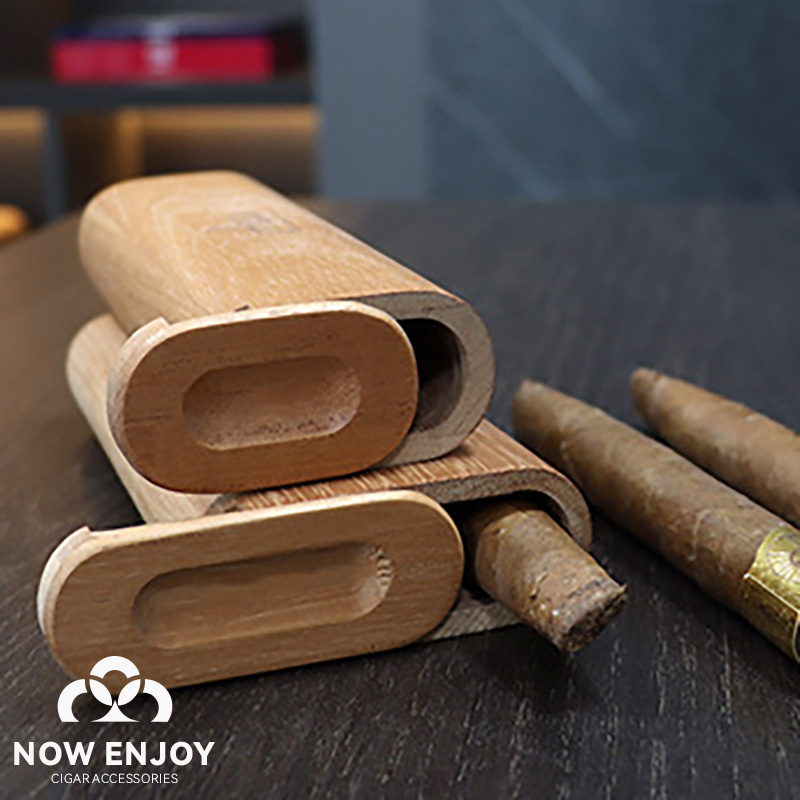 Portable Cigar Case Natural Ce - Travel Accessories Case incelemesi ve fiyatı