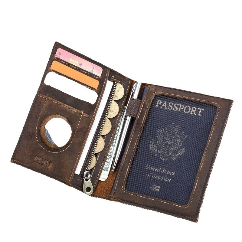 Custom Logo Genuine Leather Sl - Travel Wallet Slim incelemesi ve fiyatı