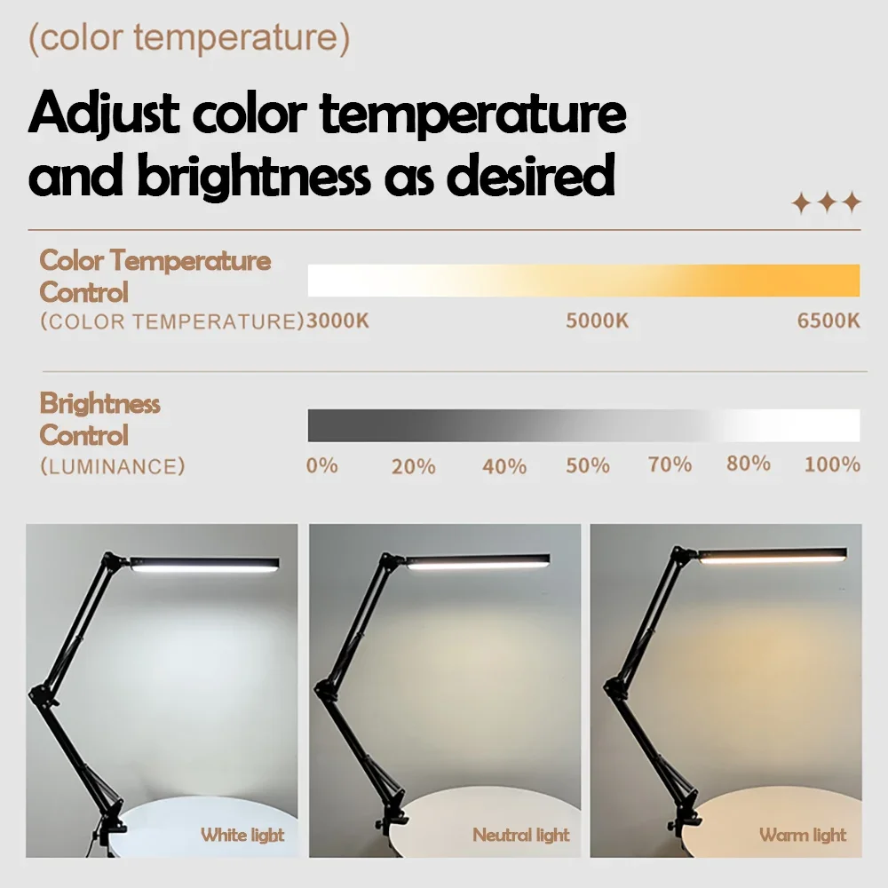 Eye-Caring LED Folding Metal D - Book Light Flexible incelemesi ve fiyatı