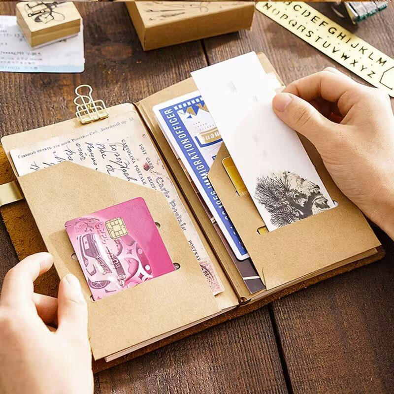 Multi-size Kraft Paper Noteboo - Travel Notebook Journal incelemesi ve fiyatı