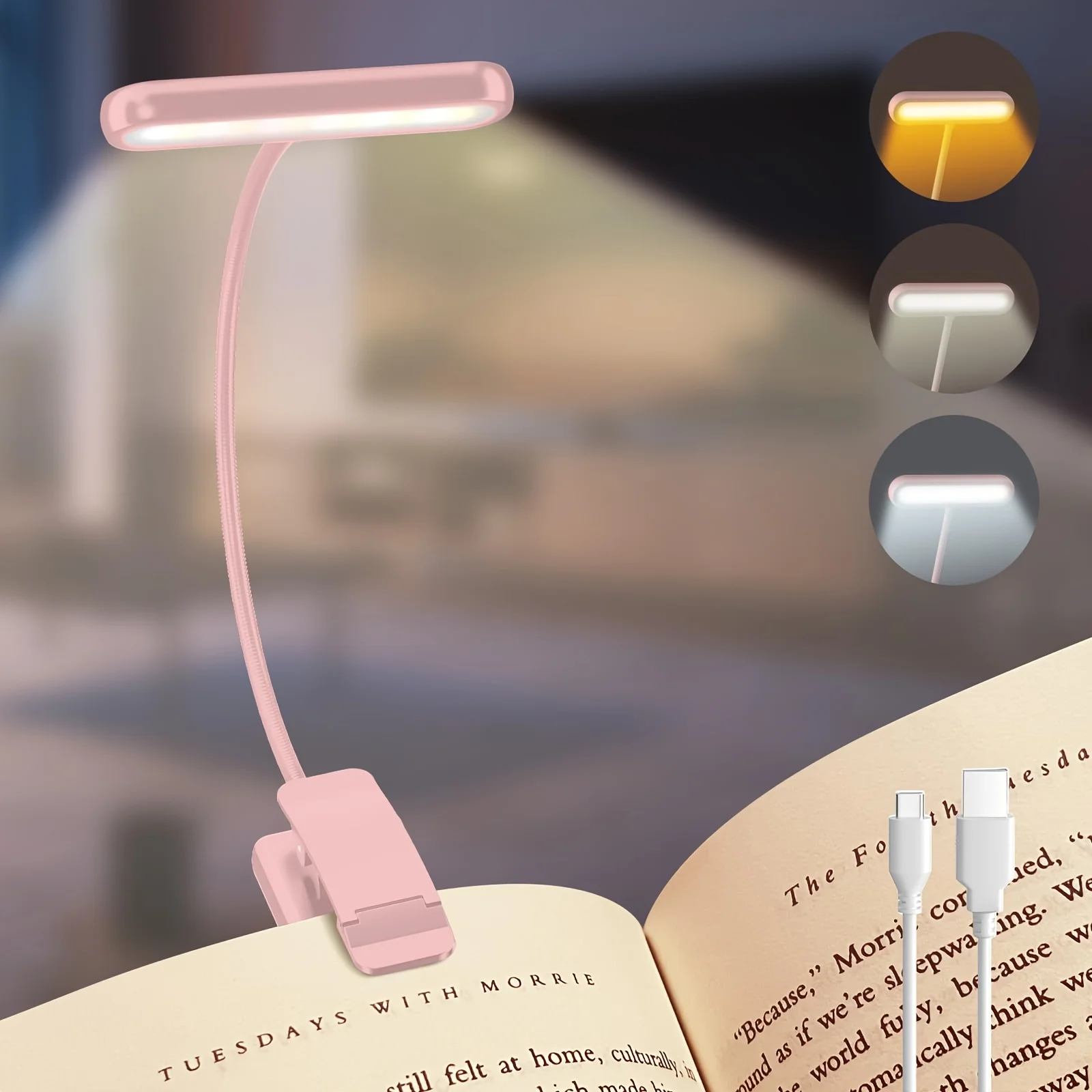 Portable Flexible Easy Clip Ni - Book Light Flexible incelemesi ve fiyatı
